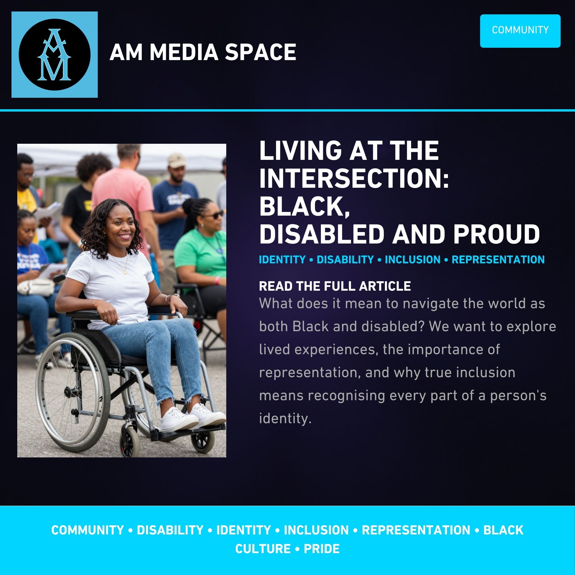 Being Black and Disabled: Navigating Identity, Inclusion and Equality