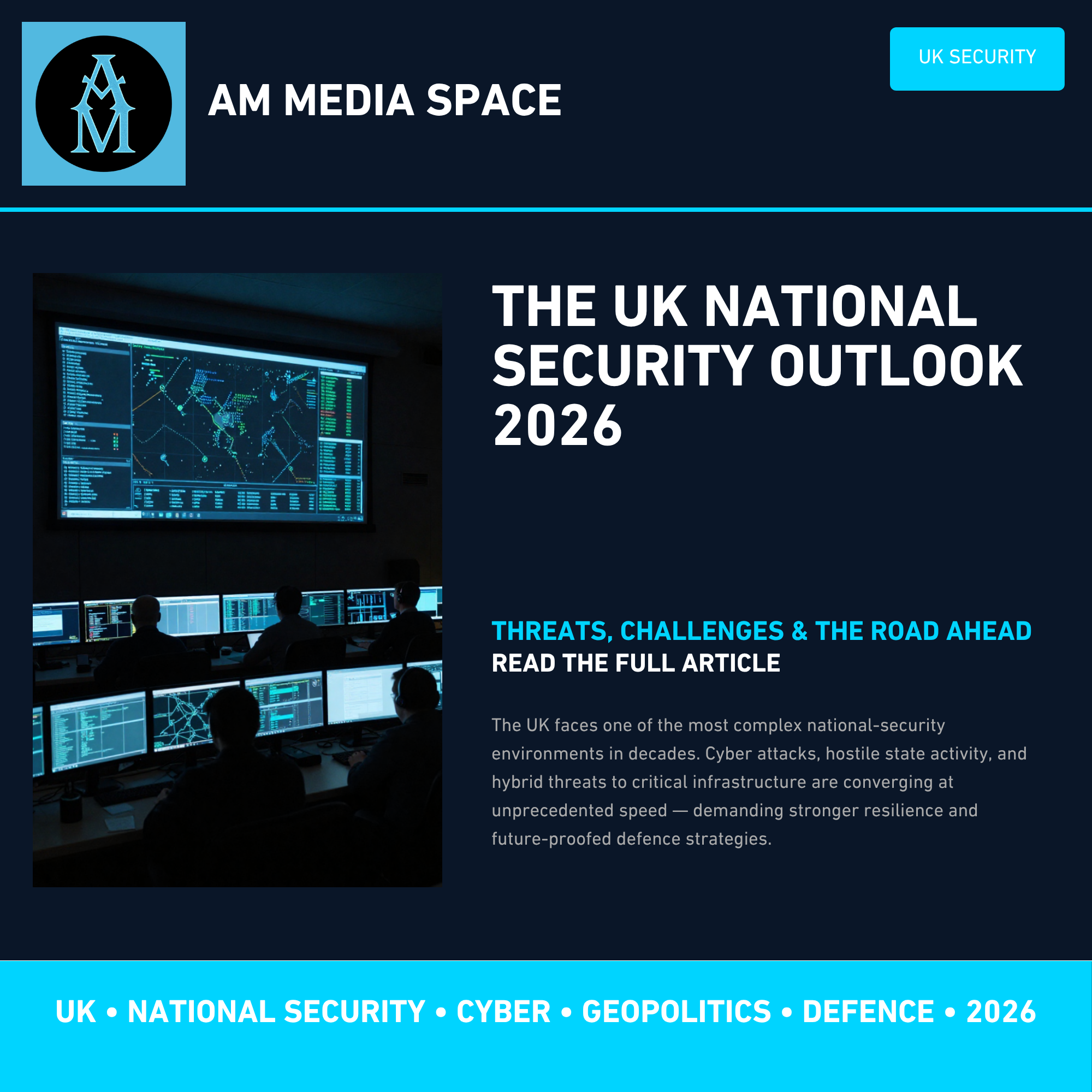 The State of UK National Security in 2026: Threats, Challenges and the Road Ahead