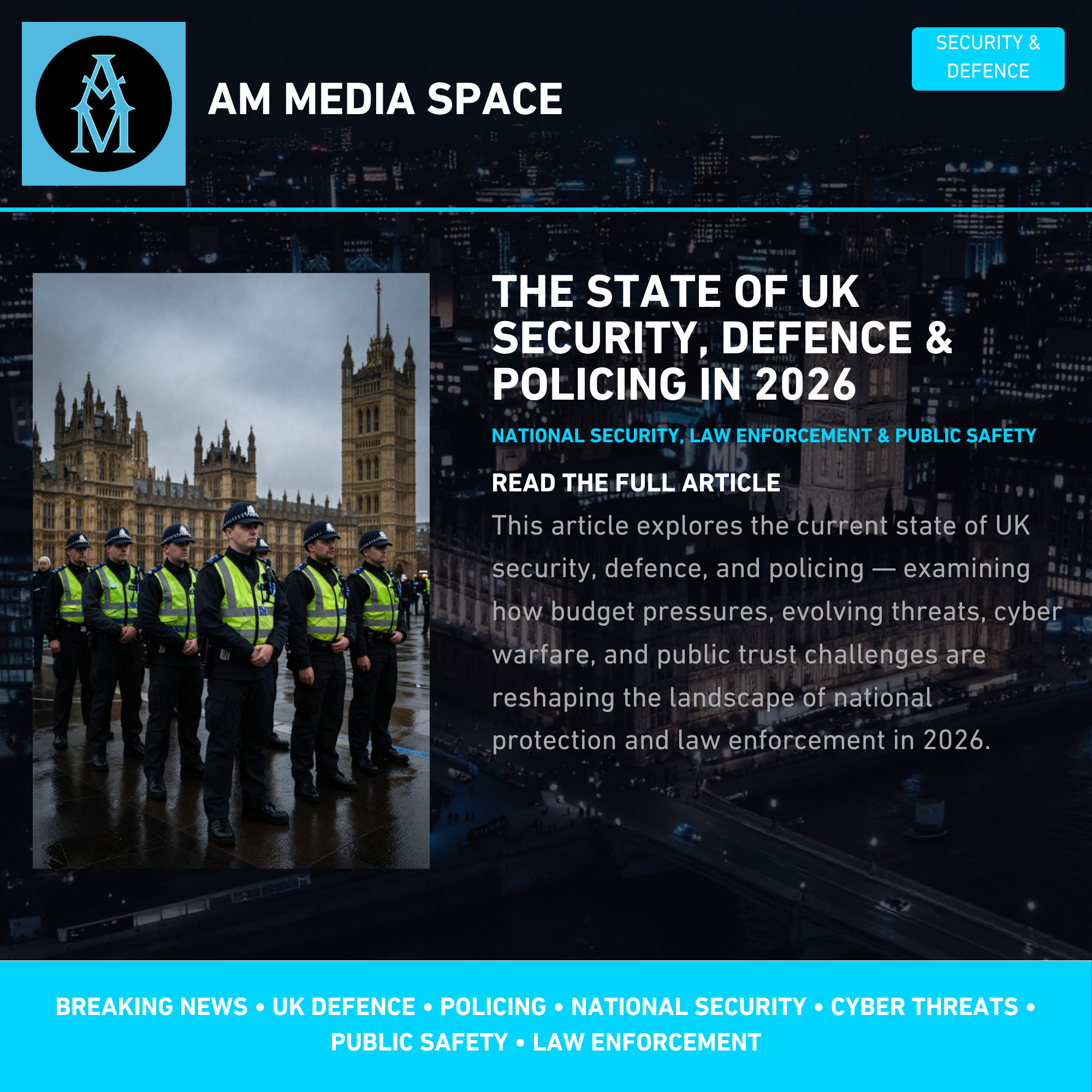 Security, Society, and Survival: How the UK Is Adapting to a New Era of Threats