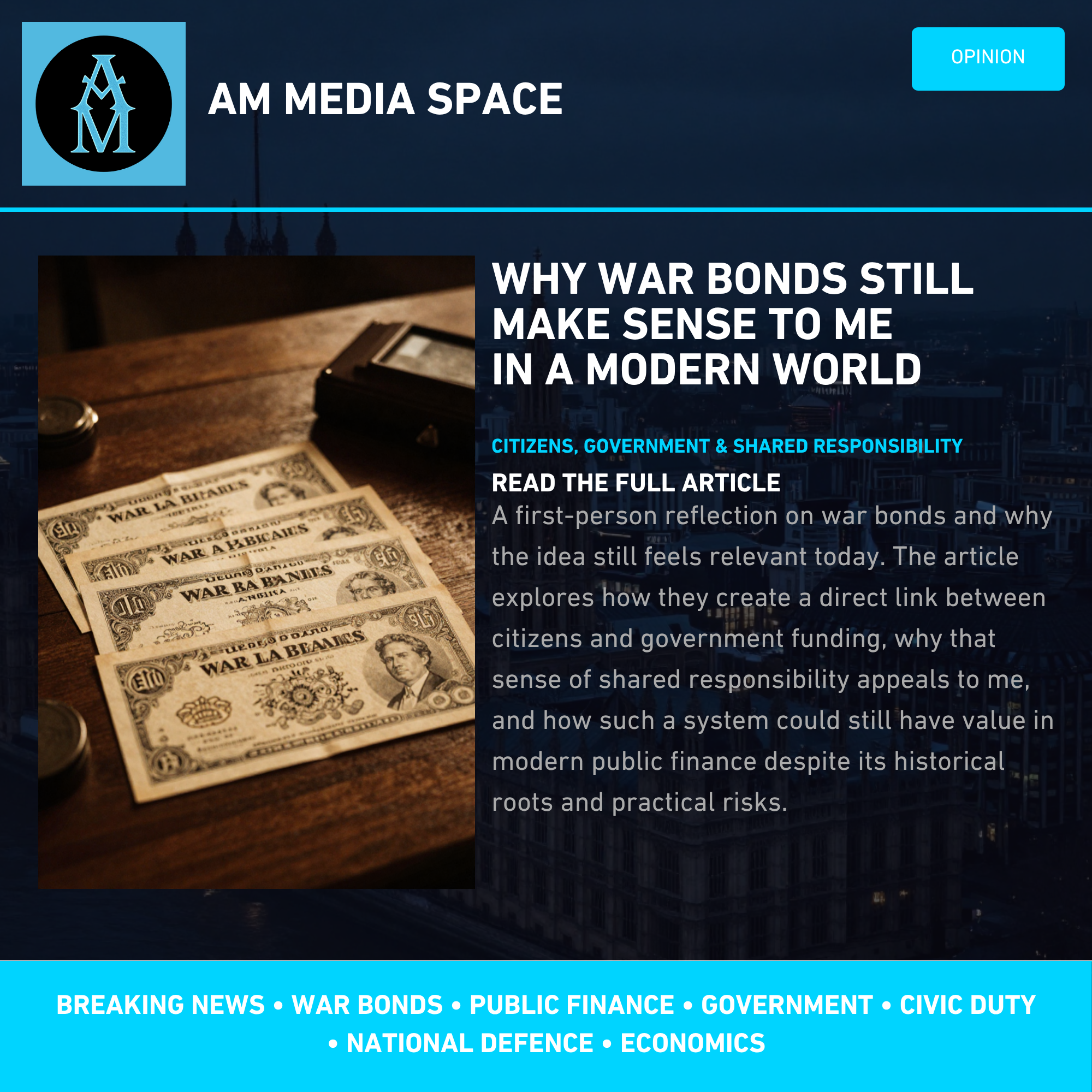 Why War Bonds Still Make Sense to Me in a Modern World